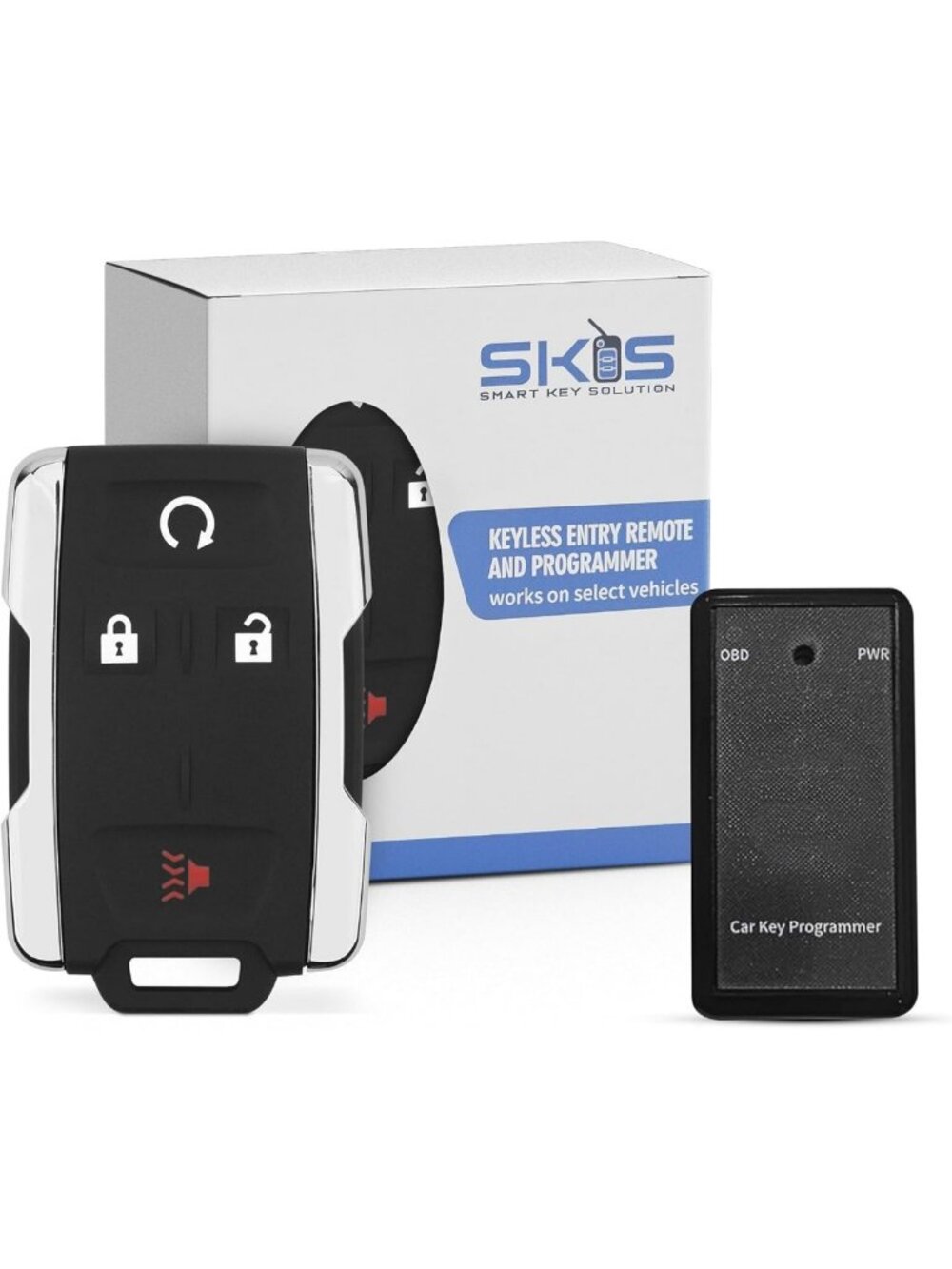 Key Fob Replacement Kit for GMC Sierra, Chevy Silverado, Canyon & Colorado